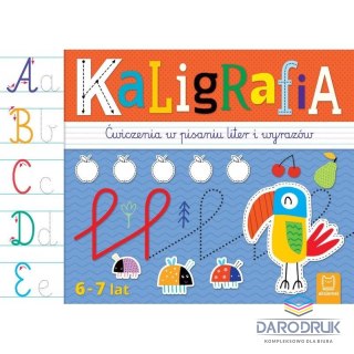 Aksjomat Książeczka edukacyjna Kaligrafia. Ćwiczenia w pisaniu liter i wyrazów 6-7 lat Aksjomat