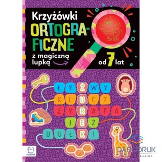 Aksjomat Książka dla dzieci Krzyżówki ortograficzne. Aksjomat