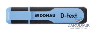 Donau Zakreślacz D-Text wkład niebieski 1,0-5,0mm Donau (7358001PL-10)