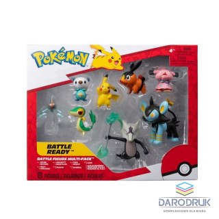 Orbico Sp. Z O.o. Figurka Pokemon zestaw 8szt. Orbico Sp. Z O.o. (PKW3615)