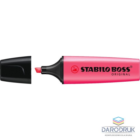 Stabilo Zakreślacz BOSS wkład różowy 2,0-5,0mm Stabilo (70/56)