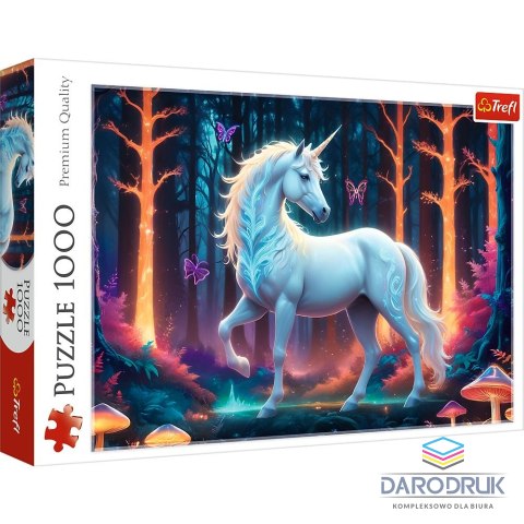 Trefl Puzzle Mistyczny jednorożec 1000 el. Trefl (10955)