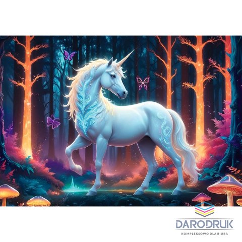 Trefl Puzzle Mistyczny jednorożec 1000 el. Trefl (10955)