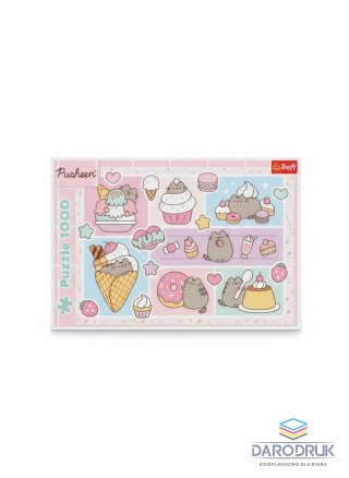 Trefl Puzzle Słodki Pusheen 1000 el. Trefl (10938)