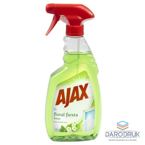 Ajax Płyn do mycia szyb Floral Fiesta do szyb z pompką 500ml Ajax