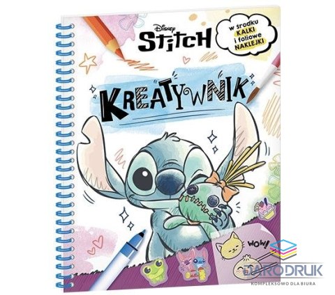 Ameet Książka dla dzieci Stitch. Kreatywnik Ameet (SSK 9101)