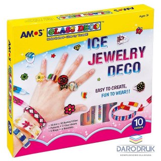Amos Farba do malowania na szkle kolor: mix 10,5ml 8 kolor. Amos (GD10P10IJ)