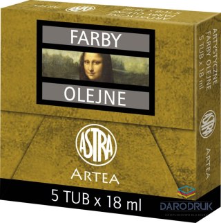 Artea Farba olejna 18ml Artea