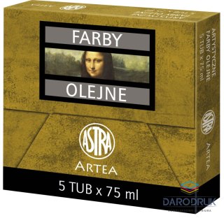 Artea Farba olejna kolor: biały tytanowy 75ml 1 kolor. Artea