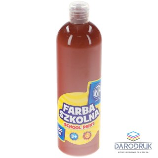 Astra Farby plakatowe kolor: brązowy 500ml 1 kolor. Astra (301109006)
