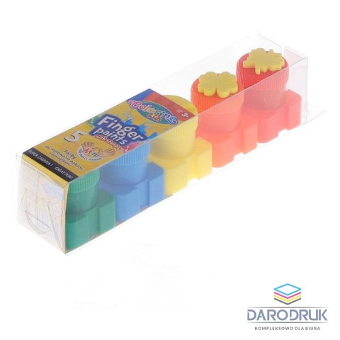 Colorino Kids Farba do malowania palcami 20ml 5 kolor. Colorino Kids