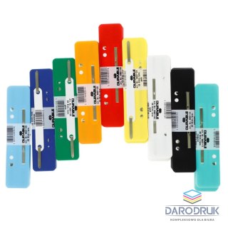 Durable Wąsy do skoroszytów plastik kolor: mix 25 szt Durable (6901)