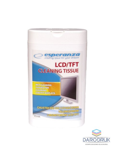 Esperanza Chusteczki lcd/tft 100 szt Esperanza