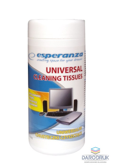 Esperanza Chusteczki uniwersalne 100 szt Esperanza