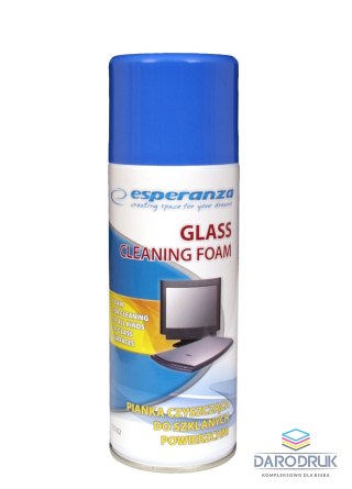 Esperanza Pianka czyszcząca Do Czyszczenia Szkła 400ml Esperanza