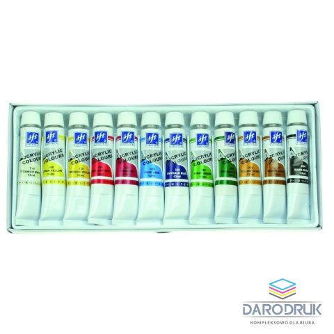 Firster Farba akrylowa kolor: mix 12ml Firster (FAC-121)