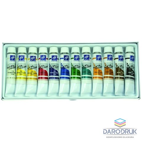 Firster Farba olejna kolor: mix 12ml 12 kolor. Firster (FOC-121)