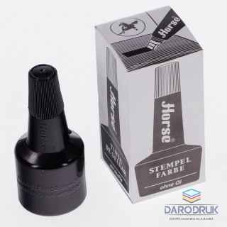Horse Tusz do stempli kolor: czarny 28ml Horse (140-1048)