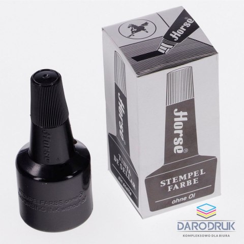 Horse Tusz do stempli kolor: czarny 28ml Horse (140-1048)