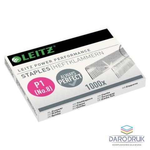 Leitz Zszywki 8 1000 szt Leitz (55780000)