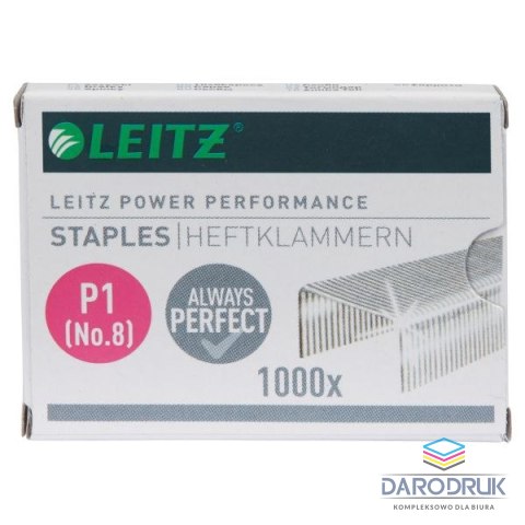 Leitz Zszywki 8 1000 szt Leitz (55780000)