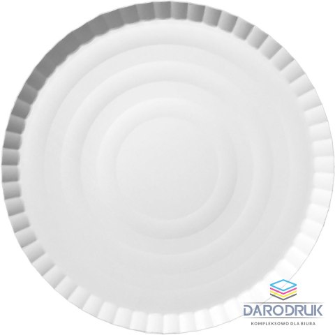 Lila Talerz jednorazowy tektura śr. 420mm 100 szt Lila