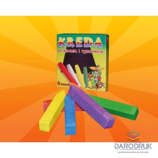 Mar-Bor Kreda B3 kolor: mix 6 szt Mar-Bor (MB-400011)