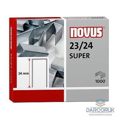 Novus Zszywki 23/24 1000 szt Novus
