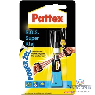 Pattex Klej w tubie SUPER POWER ŻEL S.O.S. 2g Pattex (HEPA1471937)