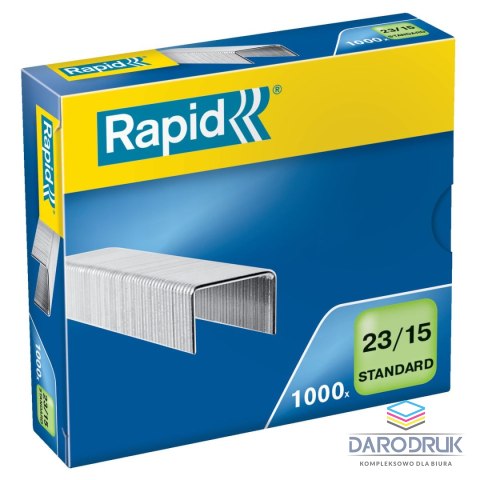 Rapid Zszywki 23/15 23/15 1000 szt Rapid (24869600)