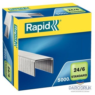 Rapid Zszywki 24/6 24/6 5000 szt Rapid (24859800)