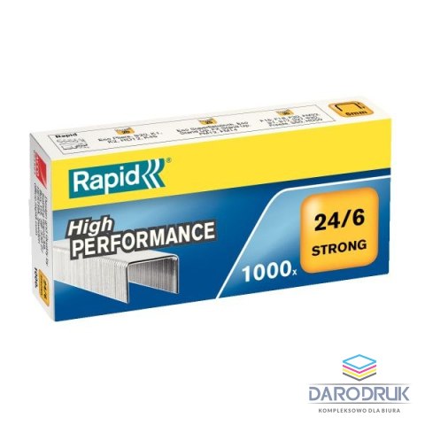 Rapid Zszywki 24/6 Strong 24/6 1000 szt Rapid (24855800)