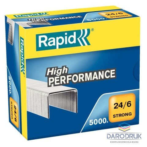 Rapid Zszywki 24/6 Strong 24/6 5000 szt Rapid (24859900)