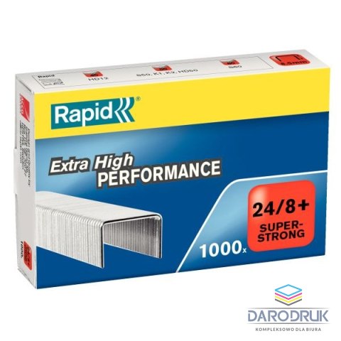 Rapid Zszywki 24/8+ Super Strong 24/8 1000 szt Rapid (24858500)