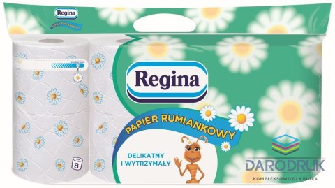 Regina Papier toaletowy A`8 kolor: biały 8 szt Regina (406774)