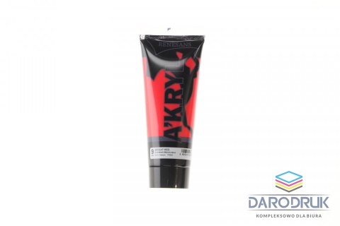 Renesans Farba akrylowa Czerwień błyszcząca kolor: czerwony błyszczący 200ml Renesans (09)
