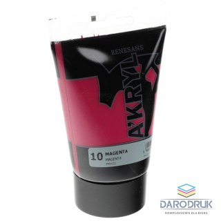 Renesans Farba akrylowa Magenta kolor: magenta 100ml Renesans (10)