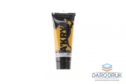 Renesans Farba akrylowa Ugier żółty kolor: Ugier żółty 200ml Renesans (12)