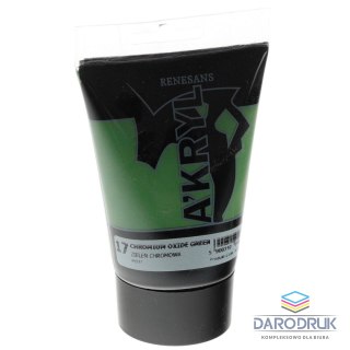 Renesans Farba akrylowa Zieleń ftalo kolor: zielony chromowy 100ml Renesans (17)