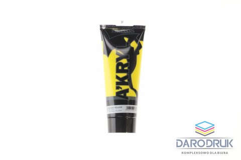 Renesans Farba akrylowa Żółta średnia kolor: yellow 200ml Renesans (05)
