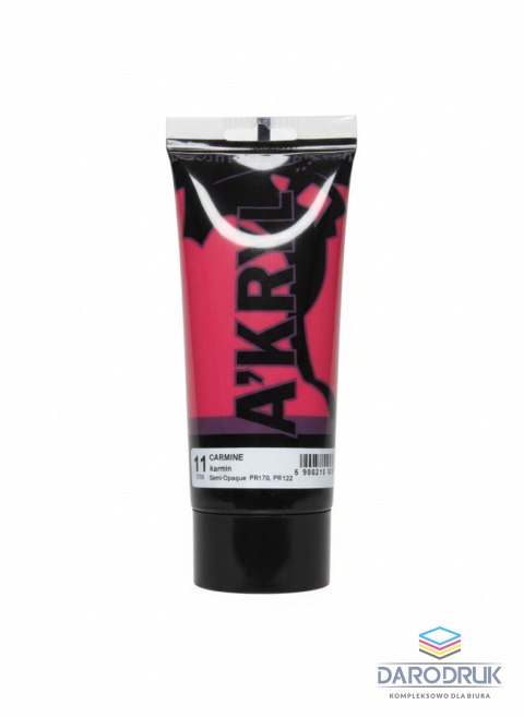 Renesans Farba akrylowa kolor: karminowy 200ml Renesans (11)