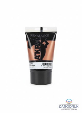 Renesans Farba akrylowa kolor: miedziany 100ml Renesans (32)