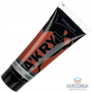 Renesans Farba akrylowa kolor: siena palona 200ml Renesans (24)