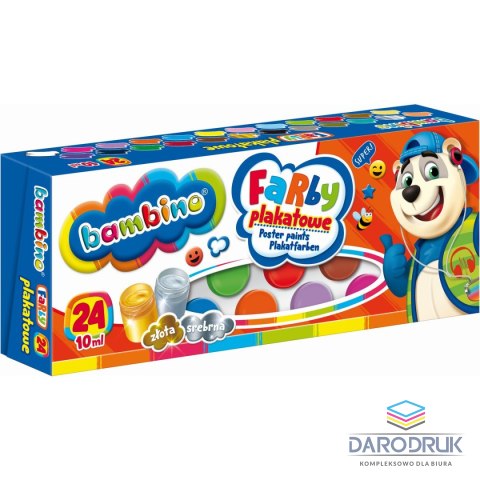 St.Majewski Farby plakatowe kolor: mix 10ml 24 kolor. St.Majewski (5903235002885)
