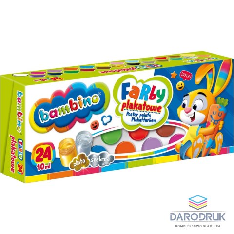 St.Majewski Farby plakatowe kolor: mix 10ml 24 kolor. St.Majewski (5903235002885)