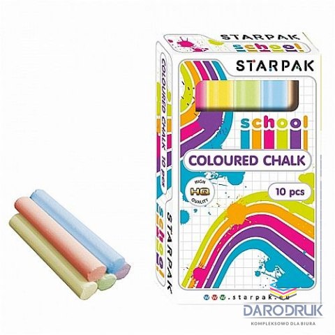 Starpak Kreda kolor: mix 10 szt Starpak (262683)