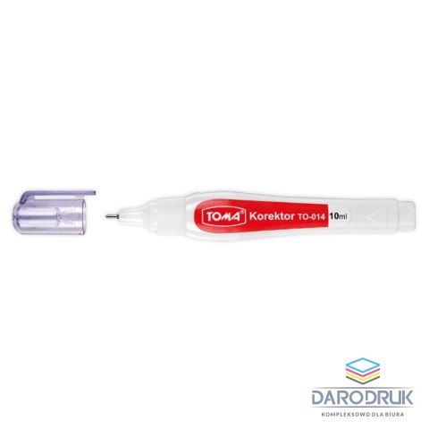 Toma Korektor w długopisie (piórze) 10ml Toma (TO-014 0 2)