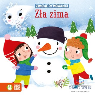Aksjomat Książka dla dzieci Zimowe rymowanki. Zła zima Aksjomat
