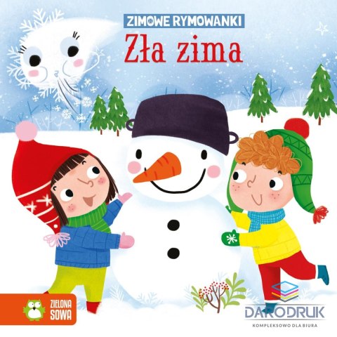 Aksjomat Książka dla dzieci Zimowe rymowanki. Zła zima Aksjomat