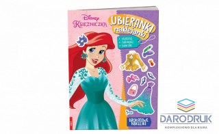 Ameet Książka dla dzieci Disney Księżniczka. Ubieranki, Naklejanki Ameet (SDU 9110)